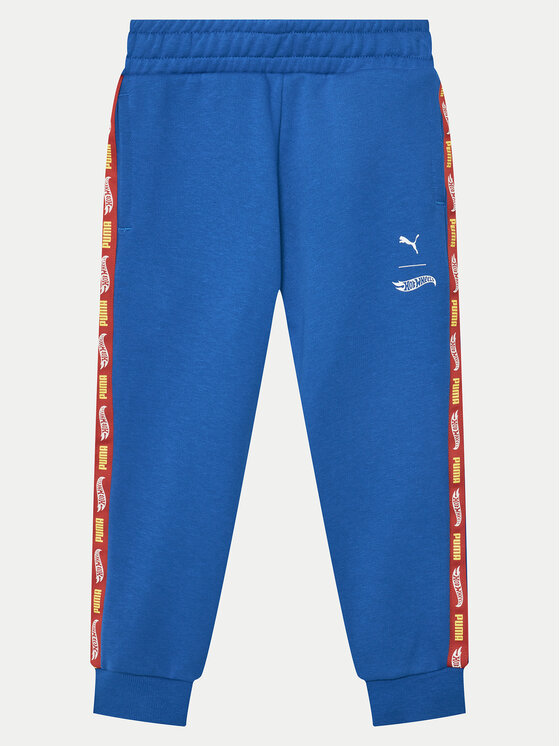 Puma Puma Pantaloni trening Hot Wheels 630072 Albastru Regular Fit
