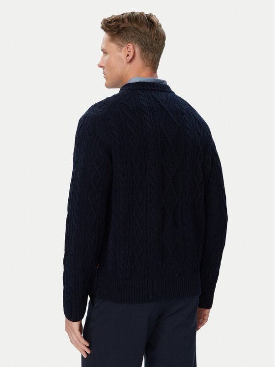 BOSS BOSS Светр 50571421 Cиній Regular Fit