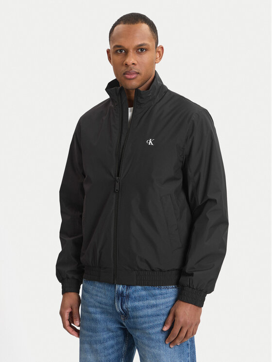 Calvin Klein Calvin Klein Átmeneti kabát LV04RE515G Fekete Regular Fit