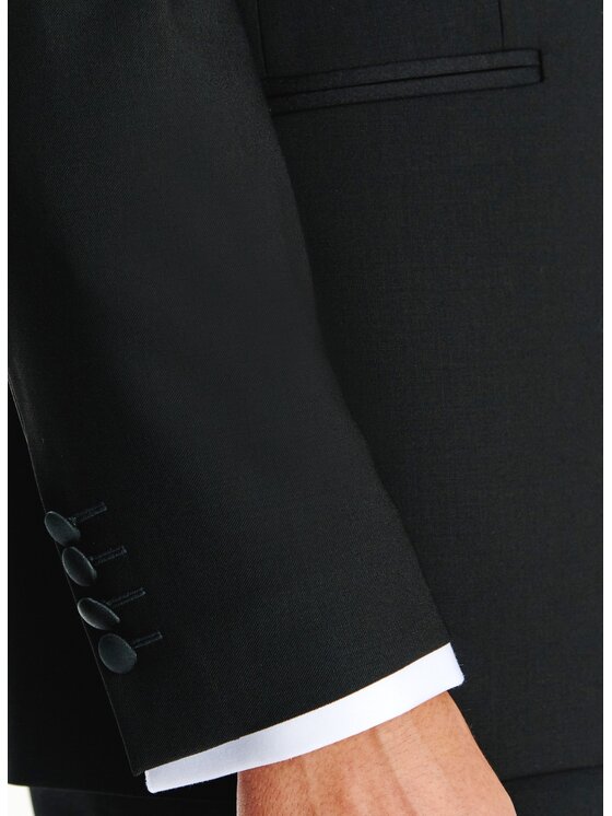 Pako Lorente Pako Lorente Marynarka P26SP-3S-001 Czarny Slim Fit