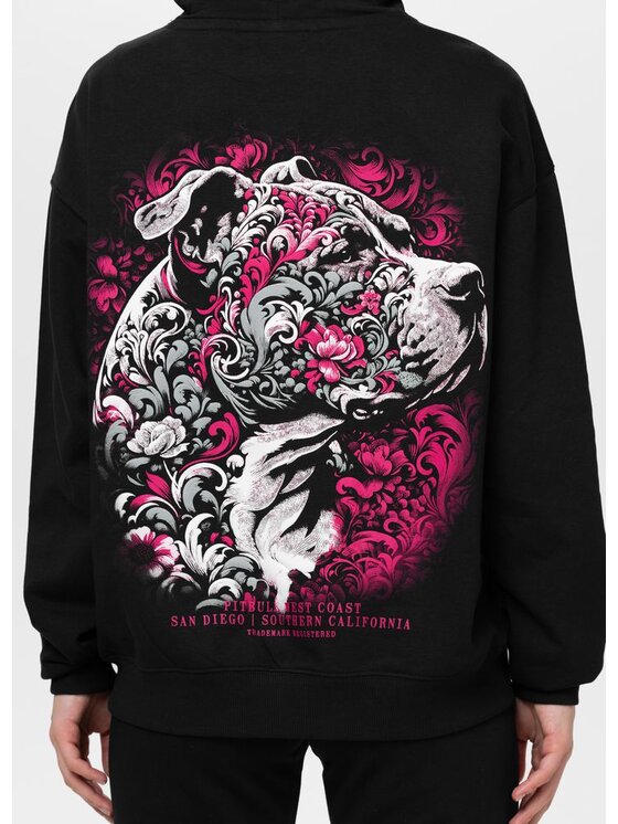 PITBULL PITBULL Bluza TATTOO Czarny Regular Fit