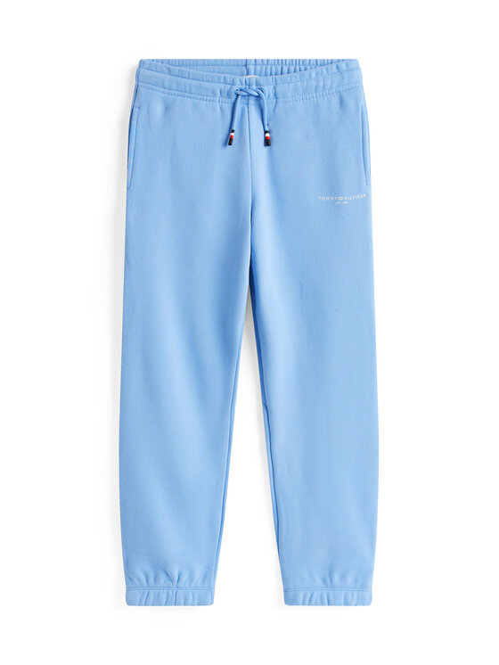 Tommy Hilfiger Tommy Hilfiger Spodnie dresowe KS0KS00596 Błękitny Regular Fit