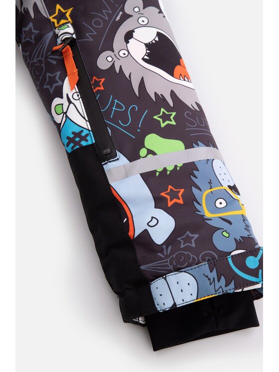 Lemon Explore Lemon Explore Kombinezon zimowy ZL4156206OSB-021 Czarny Regular Fit