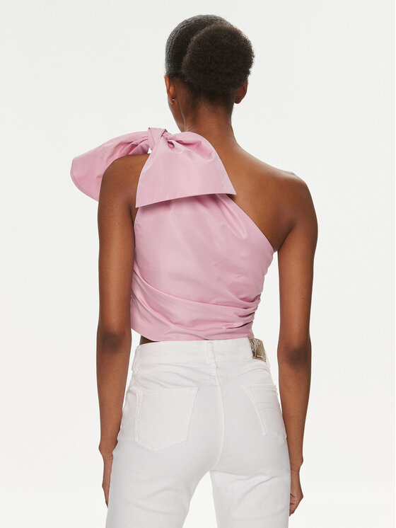 PINKO Pinko Bluzka Nosiola 102780 Y3LE Różowy Slim Fit