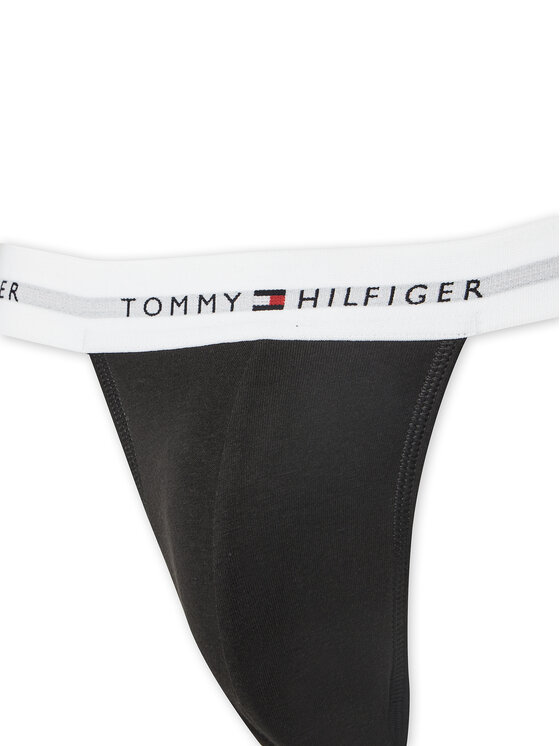 Tommy Hilfiger Tommy Hilfiger Σετ Σλιπ Jock Strap 3 τμχ. UM0UM03377 Μαύρο