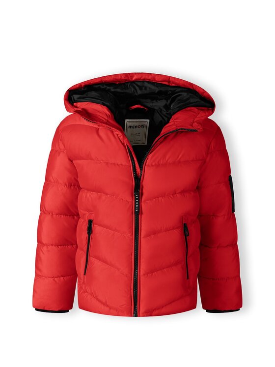 MINOTI MINOTI Kurtka zimowa 19coat45 Czerwony Regular Fit