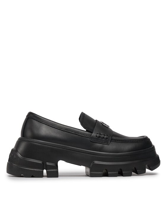 Loafers Tommy Jeans Tjw Chunky Loafer EN0EN02504 Black BDS