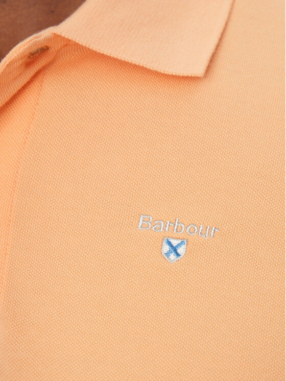 Barbour Barbour Polokošile Original Sports MML0358CO12 Oranžová Tailored Fit