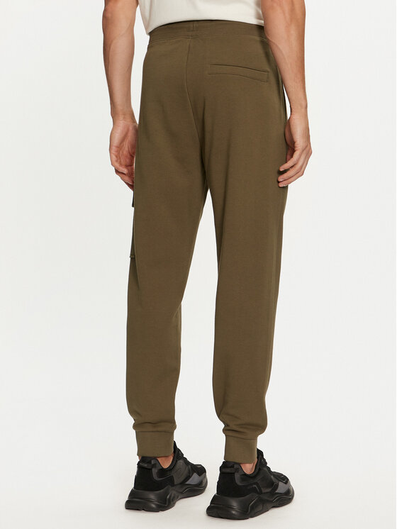 HUGO HUGO Долнище анцуг Dwellrom 50479164 Каки Relaxed Fit