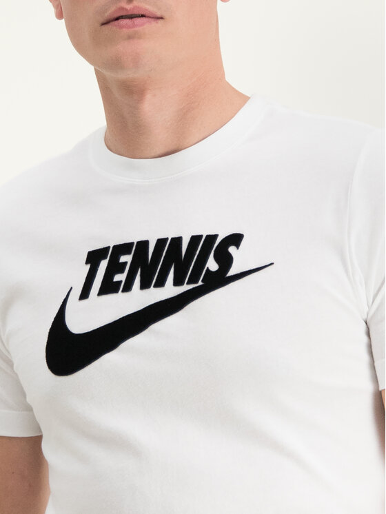 Nike Nike T-shirt Court CJ0429 Bianco Standard Fit