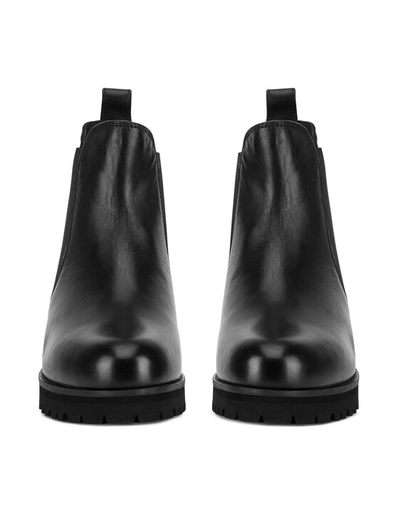 MEXX MEXX Kotníková obuv s elastickým prvkem MICP1710743W PUR MOBI Černá