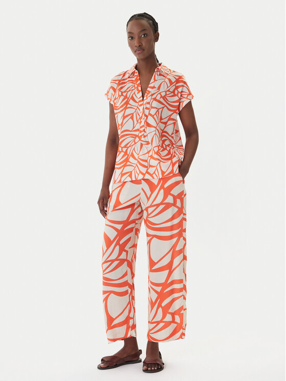 LOLA CASADEMUNT LOLA CASADEMUNT Marškiniai LS2615097 Oranžinė Regular Fit