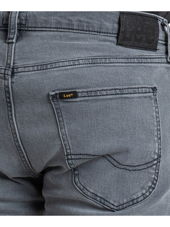 Lee Lee Jeansy L719PCC60 Szary Slim Fit