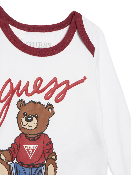 Guess Guess Спортен екип H5BW07 KAVN4 Бордо Regular Fit