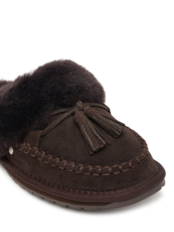 EMU Australia EMU Australia Kapcie Tahnee W13373 Brązowy ciemny