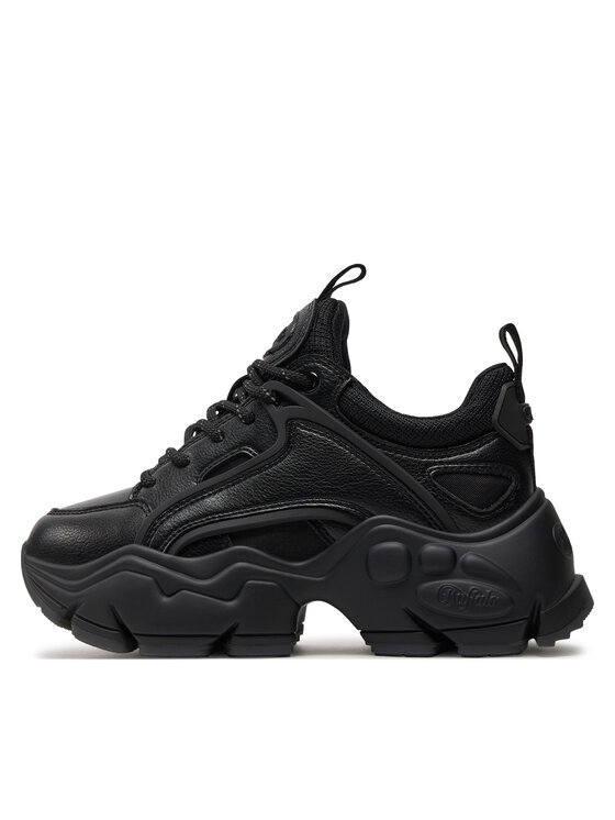 Buffalo Buffalo Sneakers Binary C 1636005 Schwarz