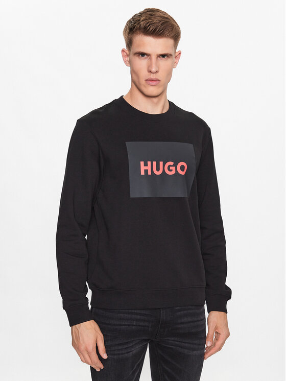 HUGO Hugo Суитшърт Duragol222 50467944 Черен Regular Fit