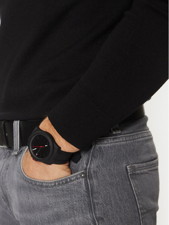 Tommy Hilfiger Tommy Hilfiger Ρολόι Austin 1710596 Μαύρο