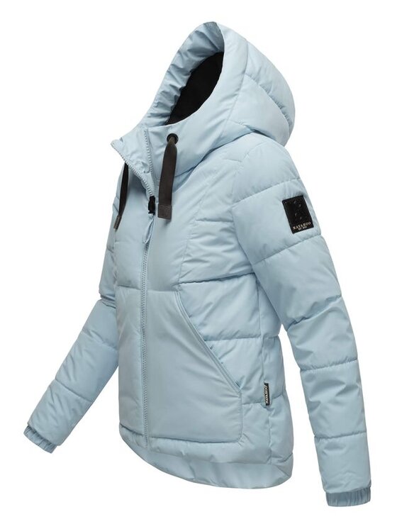 Navahoo Navahoo Kurtka zimowa Eisballchen Błękitny Casual Fit