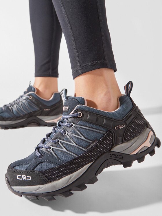 CMP CMP Bakancs Rigel Low Wmn Trekking Shoe Wp 3Q54456 Sötétkék