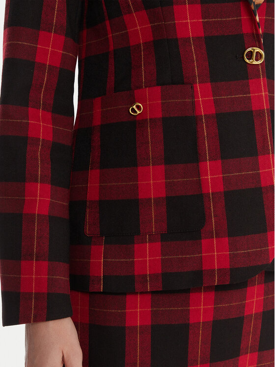 LOLA CASADEMUNT LOLA CASADEMUNT Sakko LF2502013 Rot Regular Fit