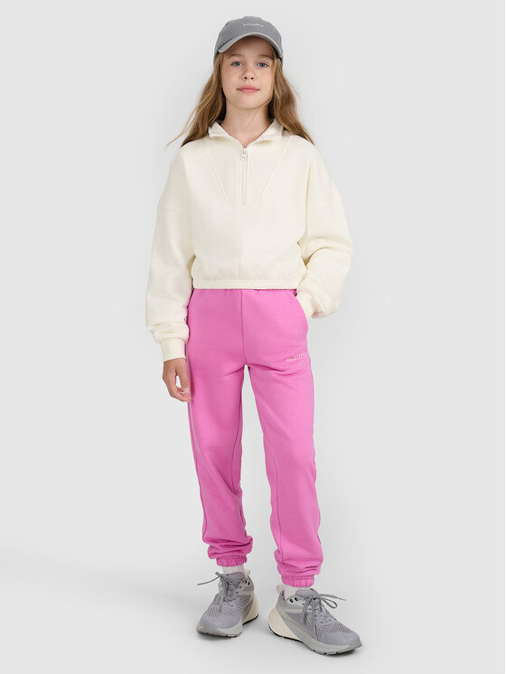 4F 4F Bluza URBAN COMMUTER Biały Oversize