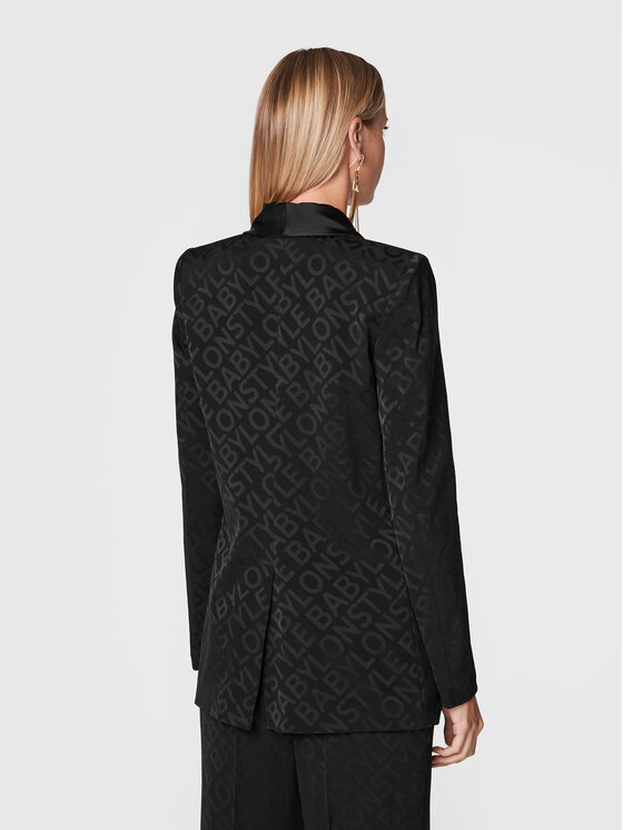 Babylon Babylon Піджак R_S00741 Чорний Regular Fit