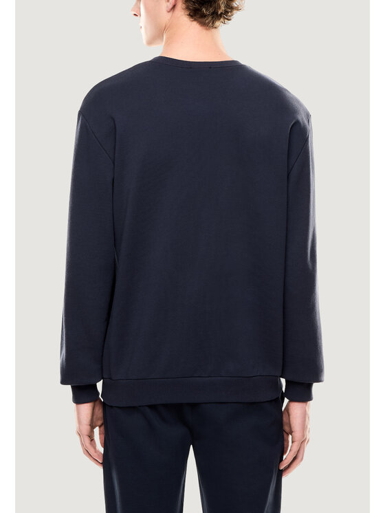 EA7 Emporio Armani EA7 Emporio Armani Felpa 7M001191 AF17787 Blu Casual Fit