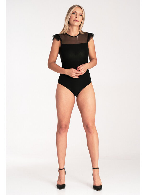 FIGL FIGL Body M1040 Čierna Regular Fit