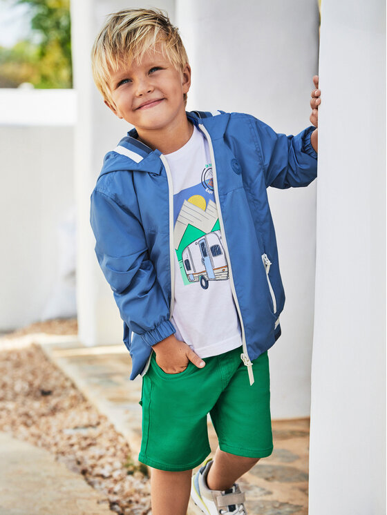 Mayoral Mayoral Шорти з тканини 3269 Зелений Regular Fit
