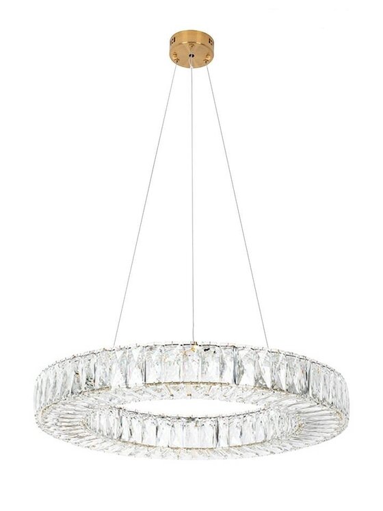 MIAhome MIAhome Lampa wisząca ALLISIA 80 złota Złoty