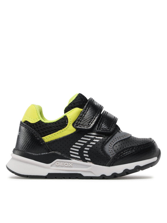 Sneakers Geox B Pyrip B. A B264YA 0CE54 C9B3S M Black/Lime Green