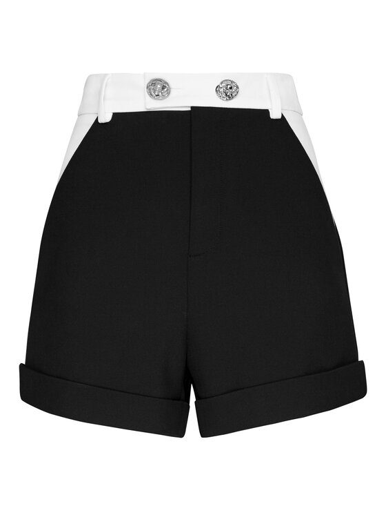 PHILIPP PLEIN PHILIPP PLEIN Szorty materiałowe 11179 Czarny