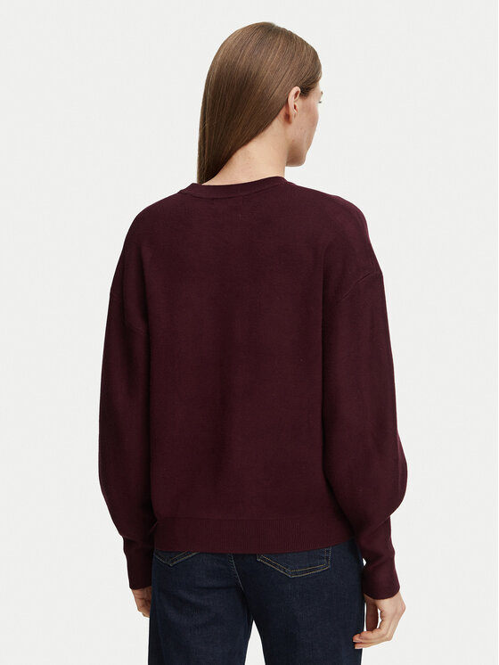 Guess Guess Pullover W6BR52 Z1453 Dunkelrot Regular Fit