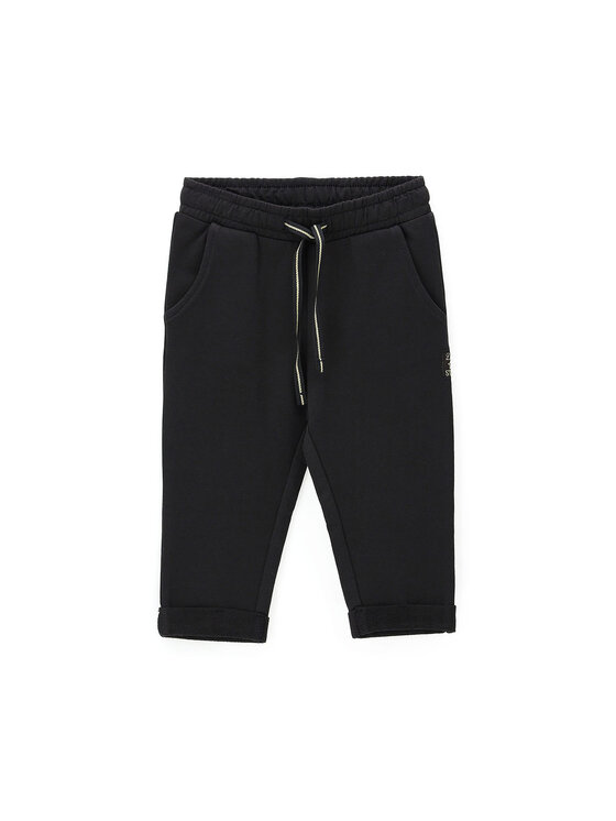 Original Marines Pantaloni din material B614NFADC Negru Regular Fit