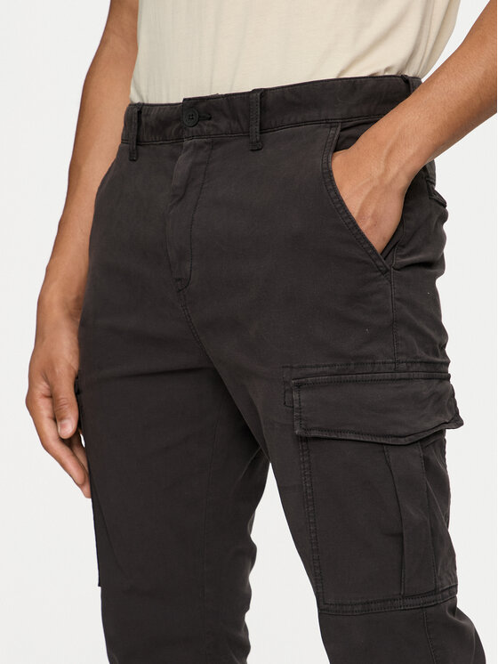 Tommy Jeans Tommy Jeans Pantaloni di tessuto Austin DM0DM19489 Nero Regular Fit