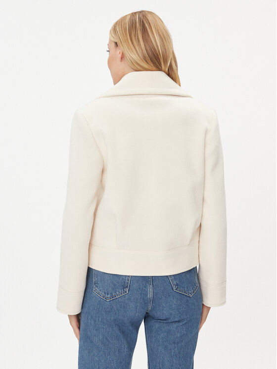 Please Please Demisezoninė striukė K493OBAIOC Smėlio Regular Fit