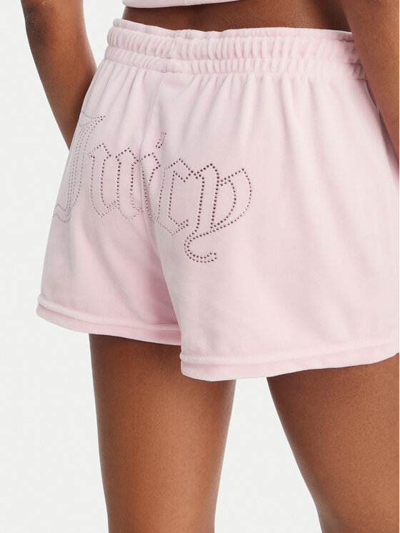 Juicy Couture Juicy Couture Szorty sportowe Tamia JCWHS126305 Różowy Regular Fit
