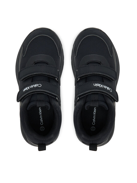 Calvin Klein Calvin Klein Сникърси Low Cut Velcro Sneaker V1B9-83169-1845 S Черен