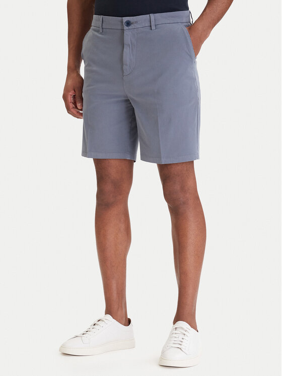 BOSS BOSS Pantalon scurți din material H-Kane1 50555235 Albastru Modern Fit