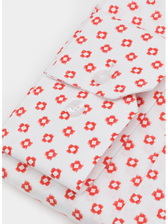 Pako Lorente Pako Lorente Koszula P22SF-1X-048 Biały Slim Fit