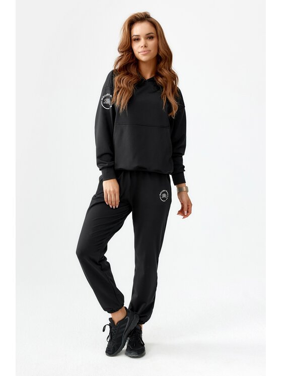 ROUGH RADICAL ROUGH RADICAL Bluza PERY HOODIE Czarny Regular Fit