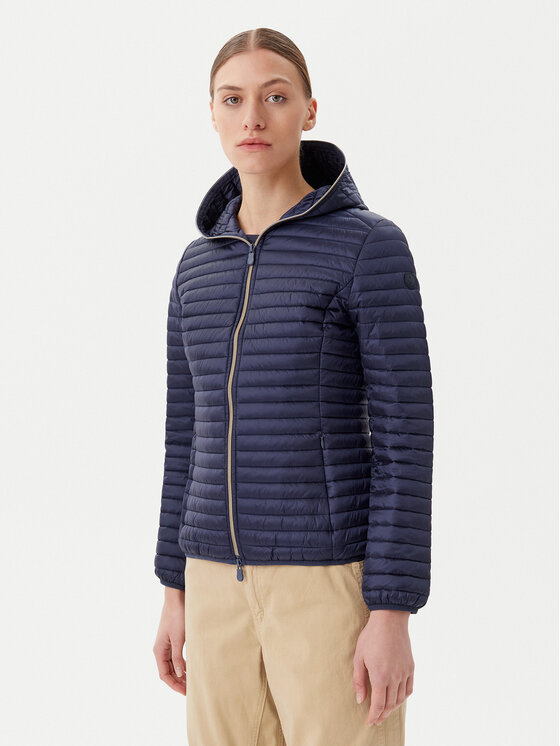 Save The Duck Save The Duck Bunda pro přechodné období D33620W IRIS20 Tmavomodrá Regular Fit