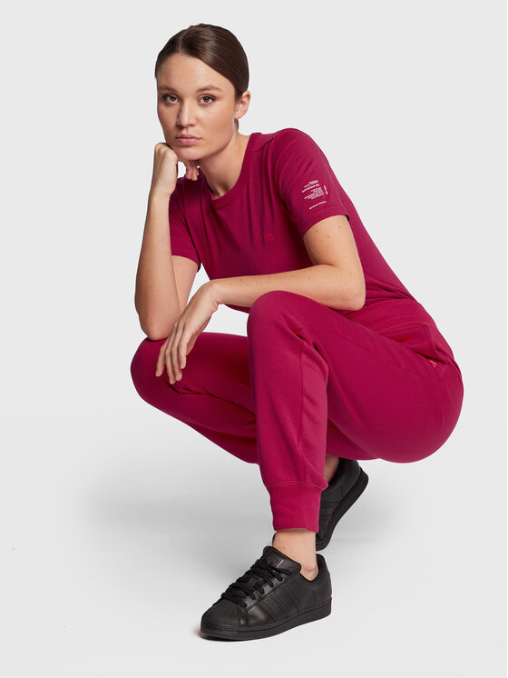 G-Star Raw G-Star Raw Marškinėliai Mysid D21241-C506-D305 Rožinė Slim Fit