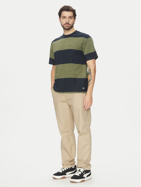 Vans Vans T-Shirt Bergman VN000KUE Granatowy Regular Fit