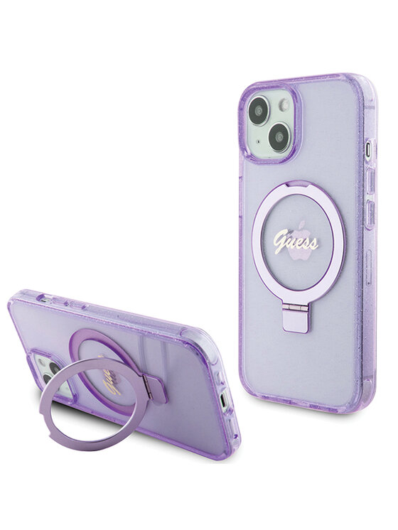 Etui na telefon Guess, Fioletowe, iPhone 15 Plus