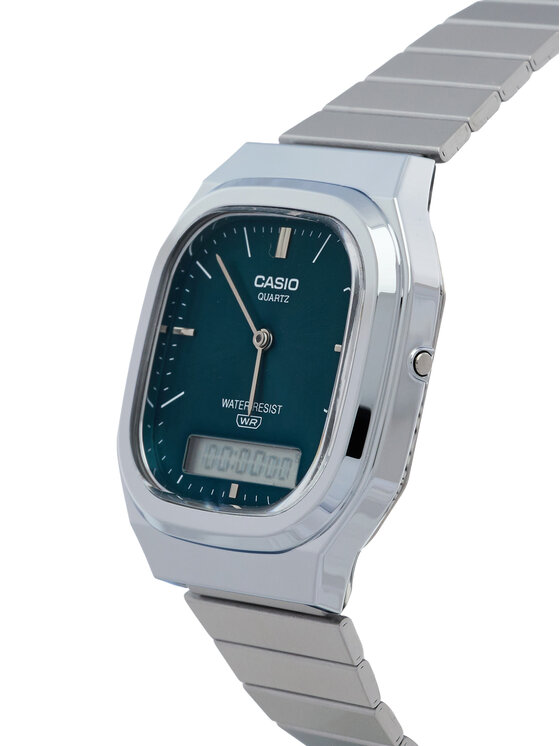 Casio Casio Hodinky AQ-240E-3AEF Stříbrná