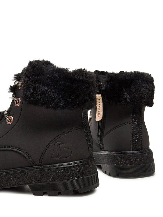Skechers Skechers Pohodni čevlji Street Glitz 310952L Črna