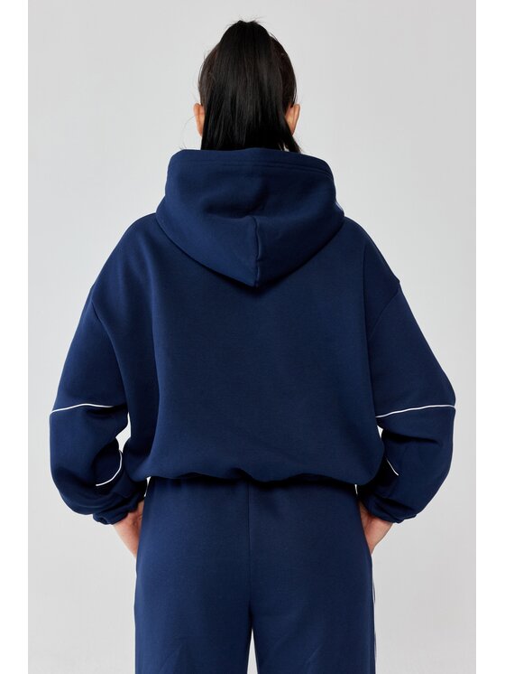ROUGH RADICAL ROUGH RADICAL Bluza TRIP HOODIE ZIP Granatowy Oversize