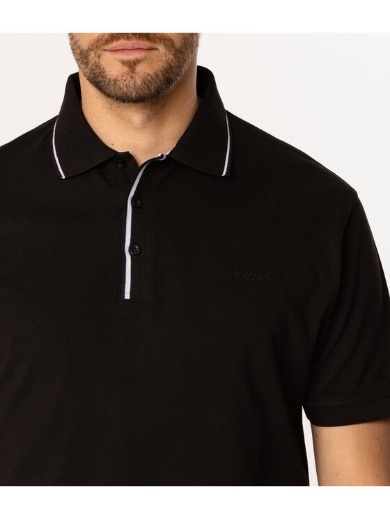 Lee Cooper Lee Cooper Polo TIZIANO 5010 Czarny Regular Fit